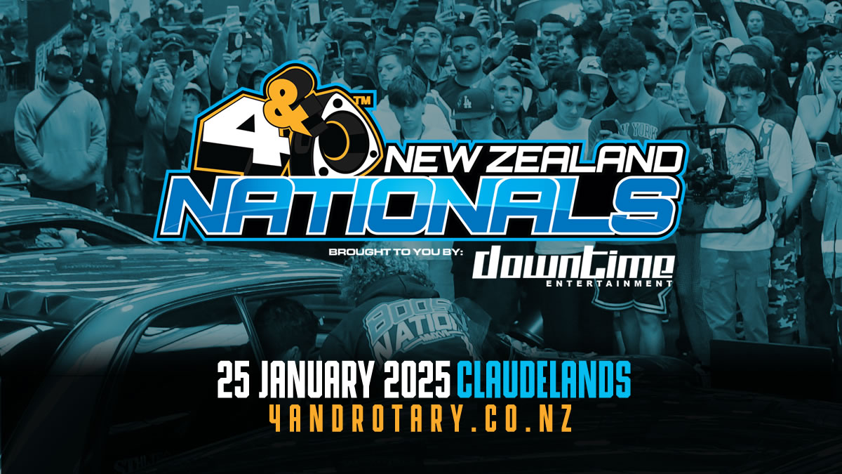 Promotional graphic for 2025 4 & Rotary Nationals